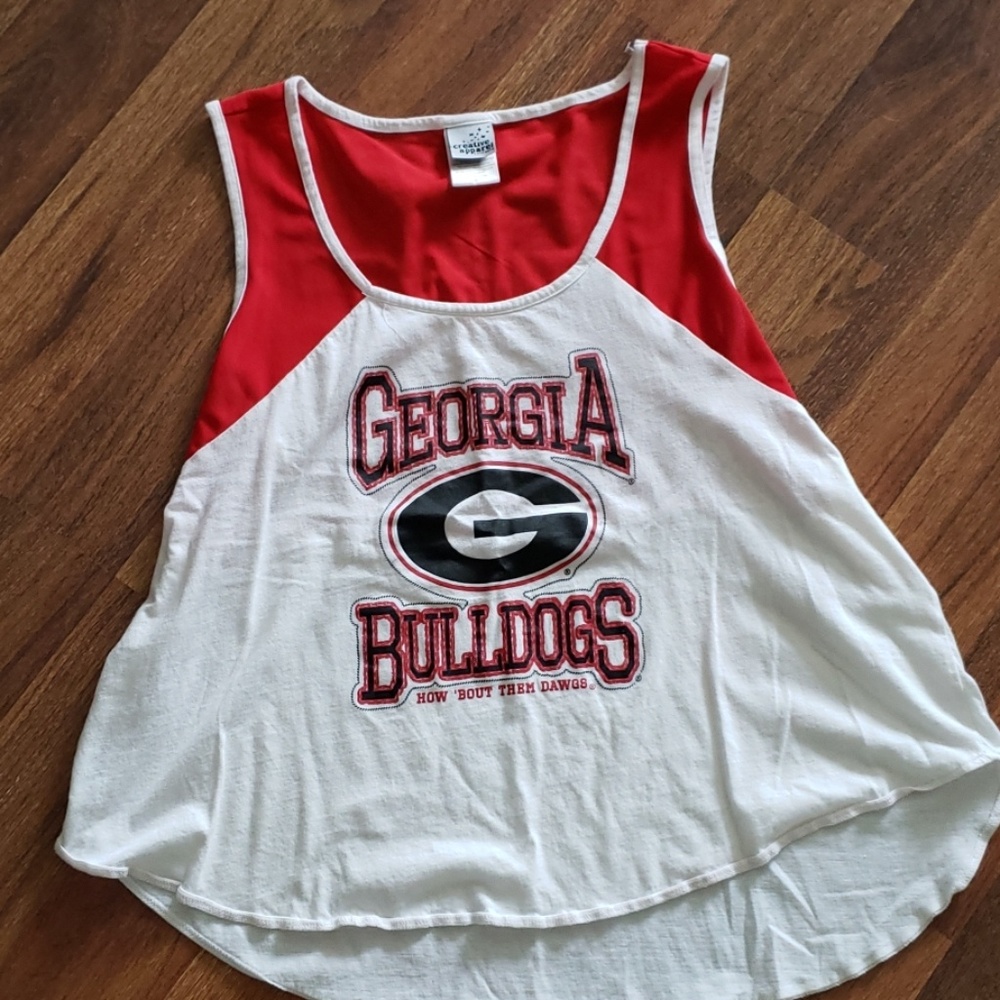 Georgia Bulldogs Crop Top